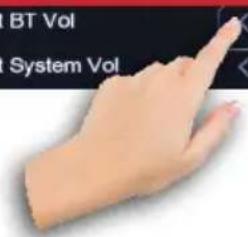 Xomax XM-DTSBN929 - Standard Bluetoothlautstärke ein- stellen - 2
