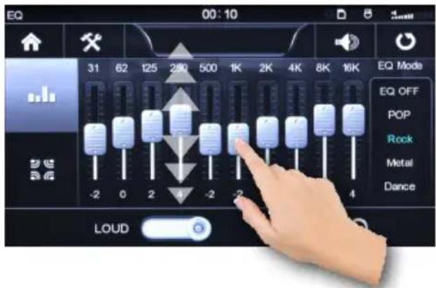 Xomax XM-DTSBN929 - Preset Equalizer - 2