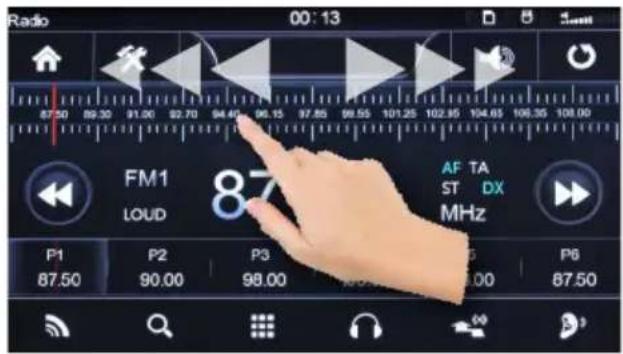 Xomax XM-DTSBN929 - Manuelle Sendersuche - 1