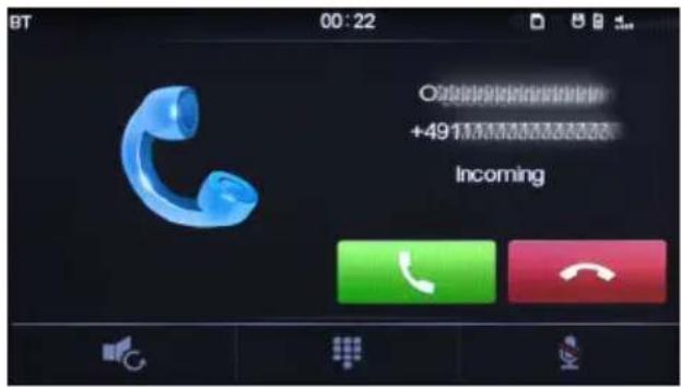 Xomax XM-DTSBN929 - Anruf entgegennehmen - 1