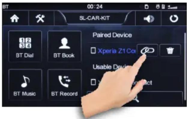 Xomax XM-DTSBN929 - Bluetooth Verbindung aufbauen - 1