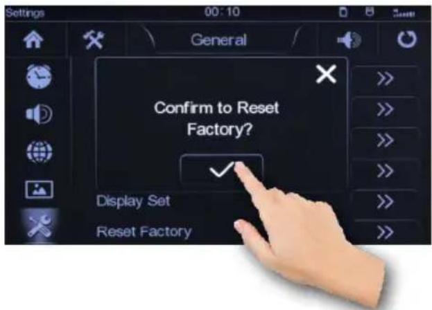 Xomax XM-DTSBN929 - Reset Factory - 3
