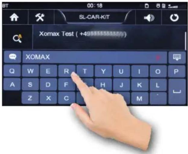 Xomax XM-DTSBN929 - Telefonbuch Suchfunktion - 1