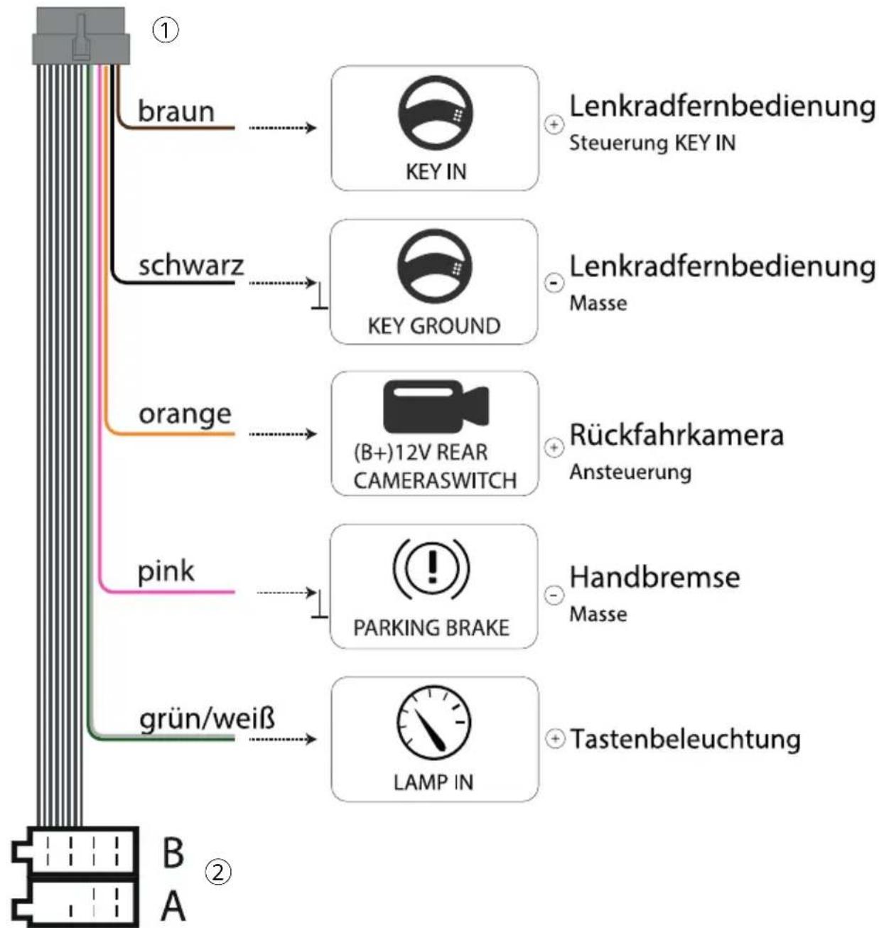 Xomax XM-DTSBN929 - Buchse B (Lautsprecher) - 1