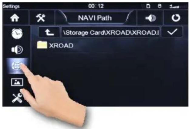 Xomax XM-DTSBN929 - GPS Softwarepfad (GPS Path) - 1