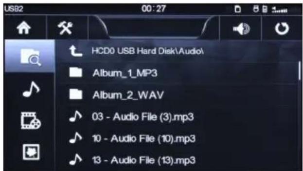 Xomax XM-DTSBN929 - Audio Ordnerübersicht - 1