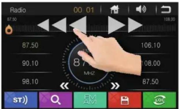 Xomax XM-DTSBN927 - Manuelle Sendersuche - 2