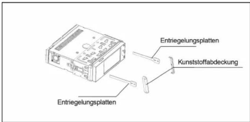 Xomax XM-DTSBN918 - Ausbau des Gerätes: - 1