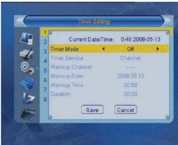 Xomax XM-DVBT003 - Wecker einstellen - 1