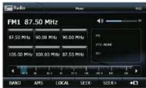 Xomax XM-DTSBN905 - Radio Function Operation - 2