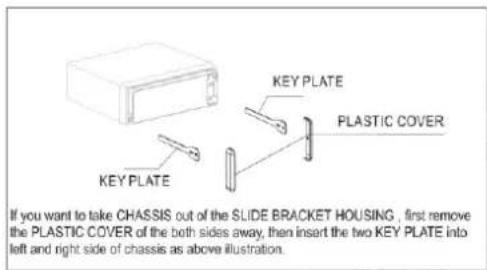 Xomax XM-DTSB1011 - DIN Front-/Heckmontage - 2