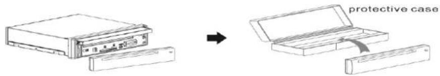 Xomax XM-DTSB1011 - Wiederanbringen des Bedienelements - 1
