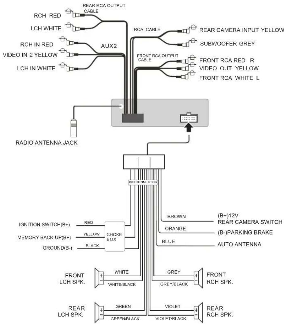 Xomax XM-DTSB906 - Wiederanbringen des Bedienelements - 2