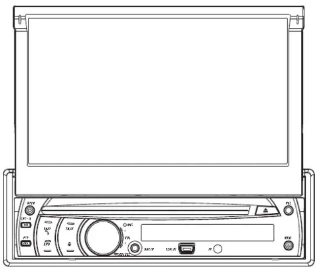 Xomax XM-DTSB906 - Betriebsanleitung Car Multimedia System - 1