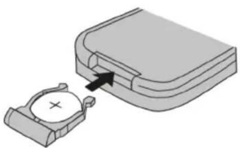 Xomax XM-2DTSBN6216 - So wird die Batterie gewechselt: - 3