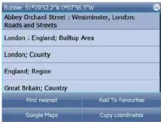 Xomax XM-2DTSBN6210 - Using the map - 1