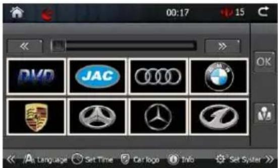 Xomax XM-2DTSBN6210 - Car logo setting - 1