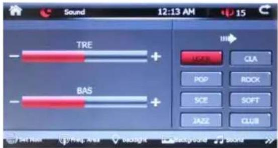Xomax XM-2DTSBN6210 - Sound Setting - 1
