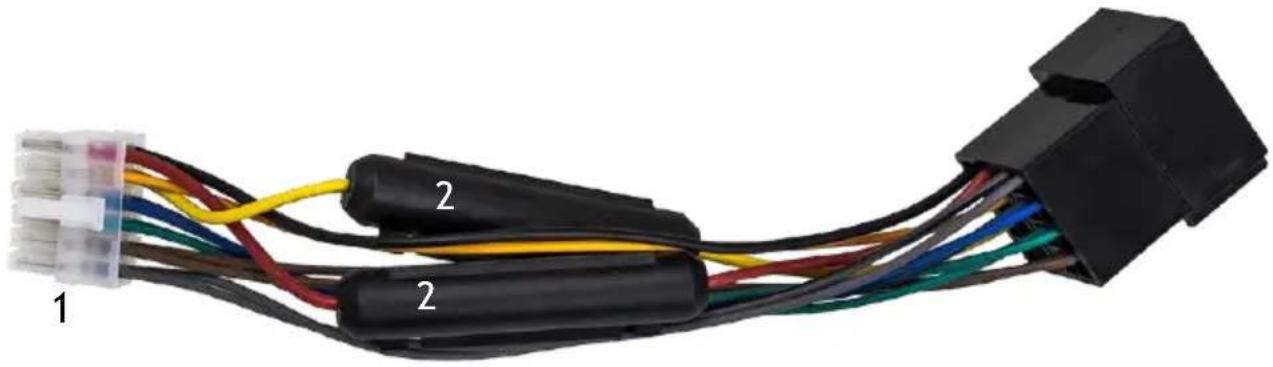 Xomax SP-403M Super - ISO cable connections - 1