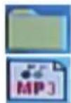 Macrom M-DVD1022RV - MP3-Symbole - 1