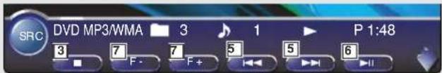 SRC DVD MP3/WMA 3 1 P 1:48 3 7 7 5 5 6