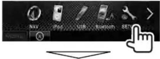 NAV iPod USB Bluetooth SETU