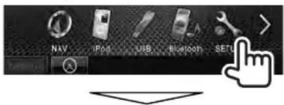 NAV iPod USB Bluetooth SETU