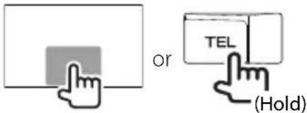 or TEL (Hold)