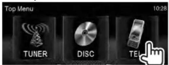 Top Menu 10:28 TUNER DISC TE
