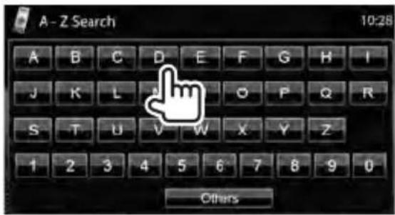 A - Z Search 10:28 A B C D E F G H I J K L Q O P Q R S T U V W X Y Z 1 2 3 4 5 6 7 8 9 0 Others