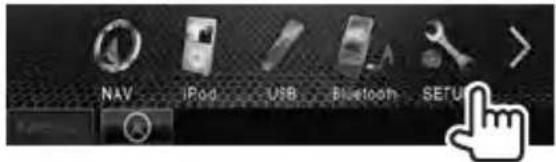 NAV iPod USB Bluetooth SETU