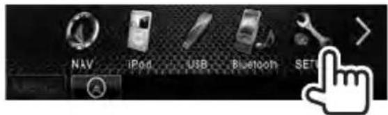 NAV iPod USB Bluetooth SET
