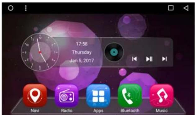 Eonon GA2162 - Main menu - 1
