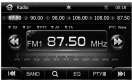 Eonon D5152 - Radio Mode - 1