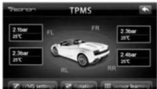 Eonon D5152 - Tire Pressure Monitor TPMS Mode (Optional) - 2