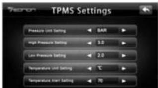 Eonon D5152 - Tire Pressure Monitor TPMS Mode (Optional) - 4