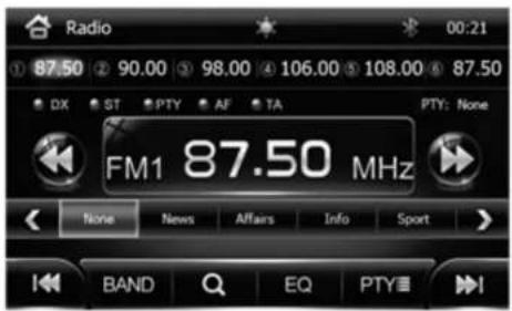 Eonon D5152 - Radio Mode - 3