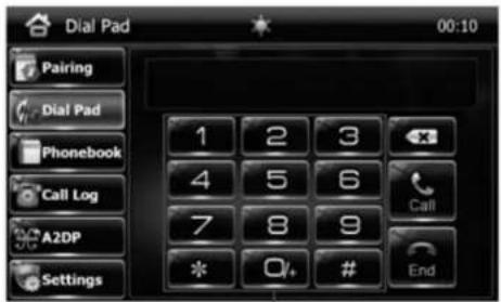 Eonon D5152 - Bluetooth Telephone Interface Operation - 1