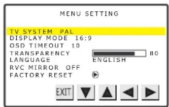 Camos CNT-701 - PICTURE SETTING MENIOOFF - 3