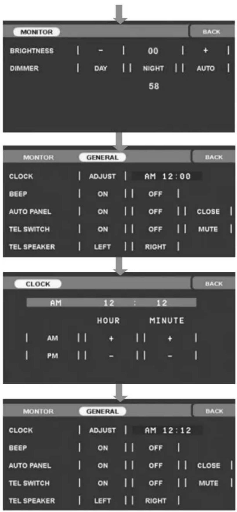 CLARION VRX578RUSB - 4-1-5 Adjust Mode : At Tuner, iPod, USB Mode - 2