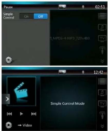 Pause 02:51 Simple Control On Off L_MPEB-4-MP3_7.20x480 12:42 Simple Control Mode → Video