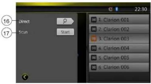 16 Direct Scan Start 22:30 1. Clarion 001 2. Clarion 002 3. Clarion 003 4. Clarion 004 5. Clarion 005 6. Clarion 006