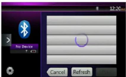 12:20 No Device Cancel Refresh
