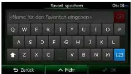 CLARION FX504E - Einen Ort in den Favoriten speichern - 4