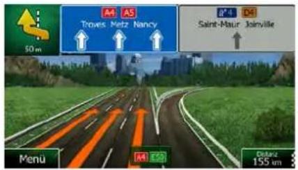 A4 A5 Trovres Metz Nancy 50 m P'1 D4 Saint-Maur Joinville Menu A4 E20 Odanz 155 m