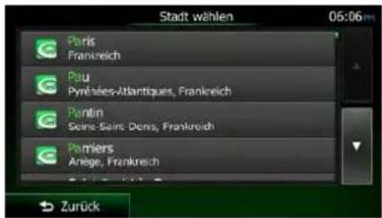 Stadt wählen 05:06 Paris Frankreich Pau Prenées-Atlantiques, Frankreich Pantin Sains-Sains, Denis, Frankreich Paniers Anlage, Frankreich Zurück