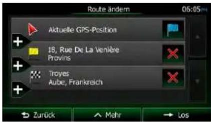 Route ändern 06:05 Aktuelle GPS-Position 18, Rue De La Venière Provins Troyes Aube, Frankreich Zurück Mehr Los