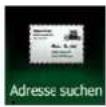 CLARION FX504E - Eine Adresse über eine Postleitzahl eingeben - 3
