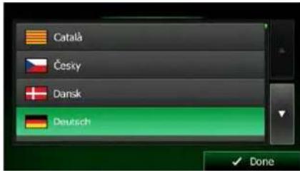 Catalá Česky Dansk Deutsch Done
