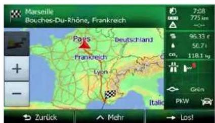 Marseille Bouches-Du-Rhône, Frankreich 7:08 775 km 96.33 e 56.71 118.1 kg Grün PKW Zurück Mehr Los!